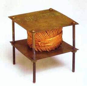 With hidden noise 1916 by Marcel Duchamp